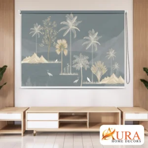 Scenic Palm Landscape Tropical Nature Roller Blind
