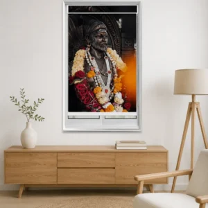 Chhatrapati Shivaji Maharaj Statue Roller Blind