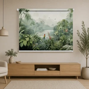 Jungle, Tropical Rainforest Paradise Roller Blind