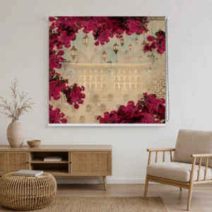 Luxury Moroccan Floral Roller Blind