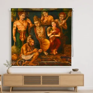 Ram Darbar Devotional Roller Blind