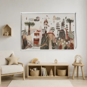Whimsical Woodland Adventure Roller Blind