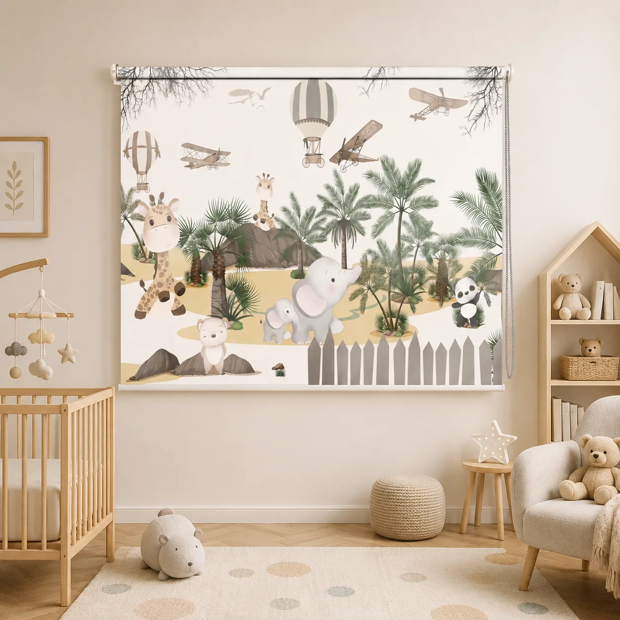 Safari Kids Roller Blind 1 Safari Kids Roller Blind
