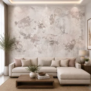 Soft Watercolor Wildflower Wallpaper