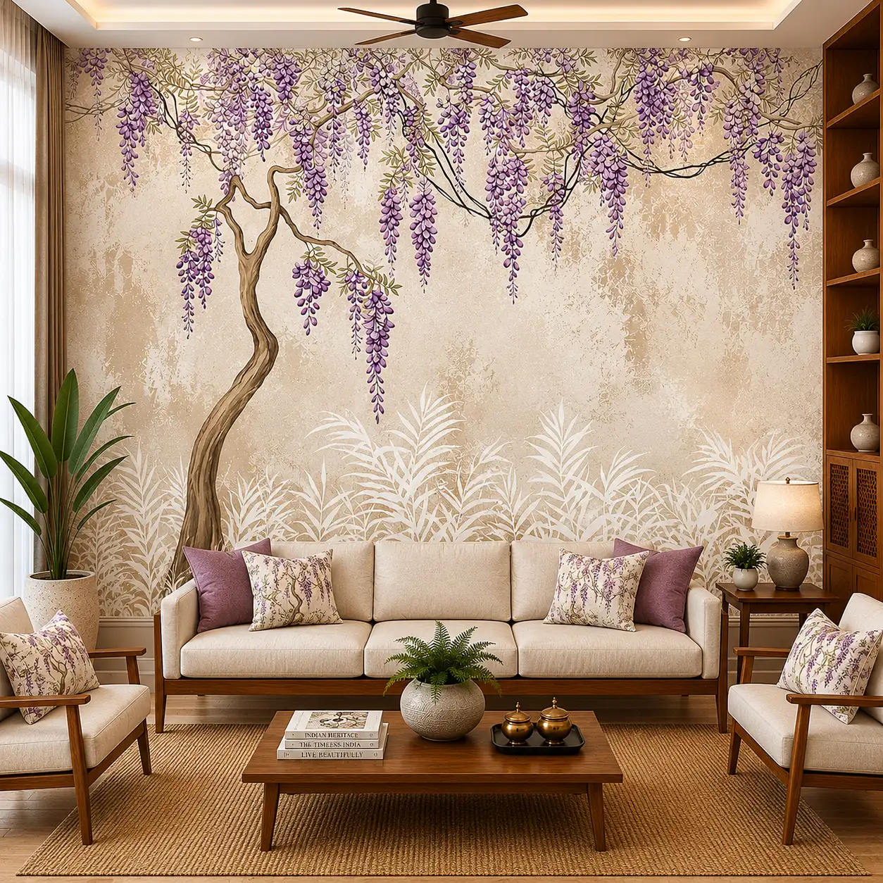 Purple Wisteria Tree Wallpaper 1 Purple Wisteria Tree Wallpaper