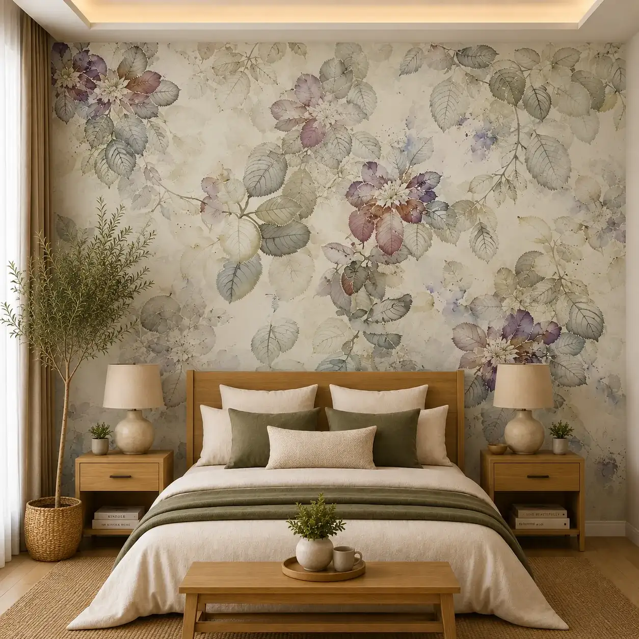 Soft Watercolor Floral Wallpaper 1 Soft Watercolor Floral Wallpaper